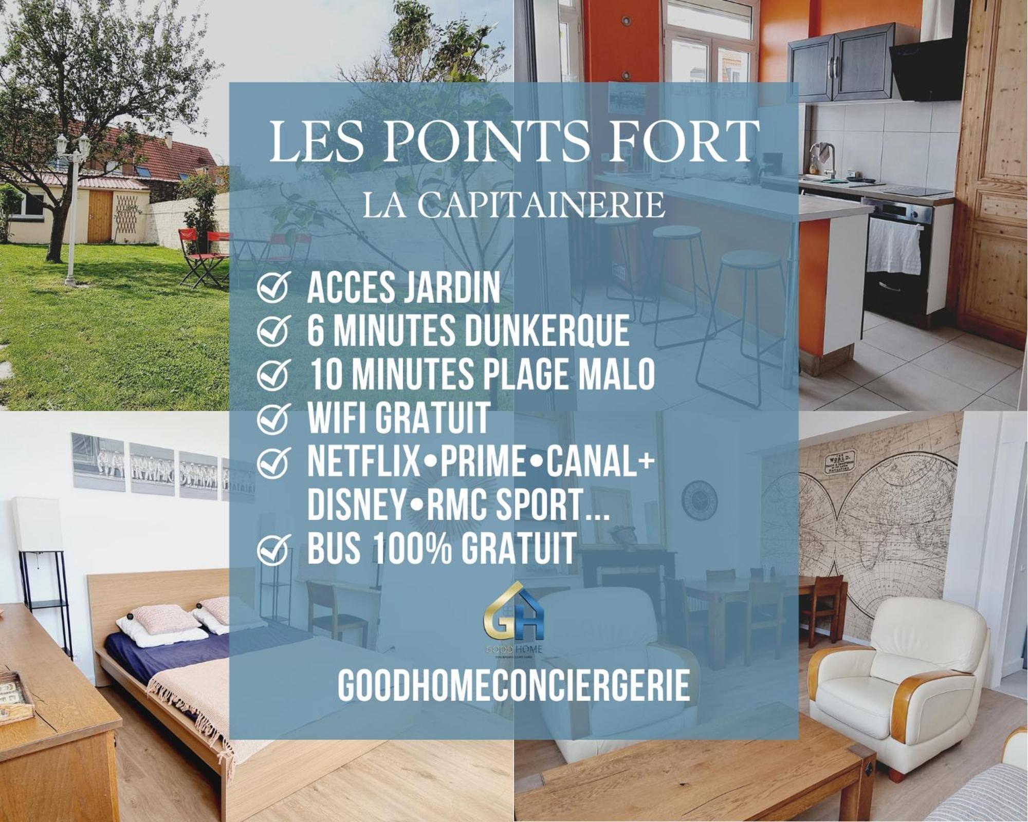 Villa Marine*La Capitainerie Coudekerque-Branche Екстериор снимка