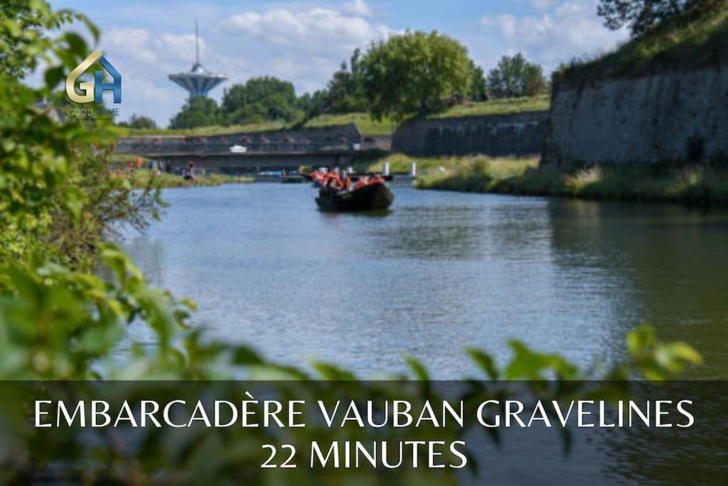Villa Marine*La Capitainerie Coudekerque-Branche Екстериор снимка