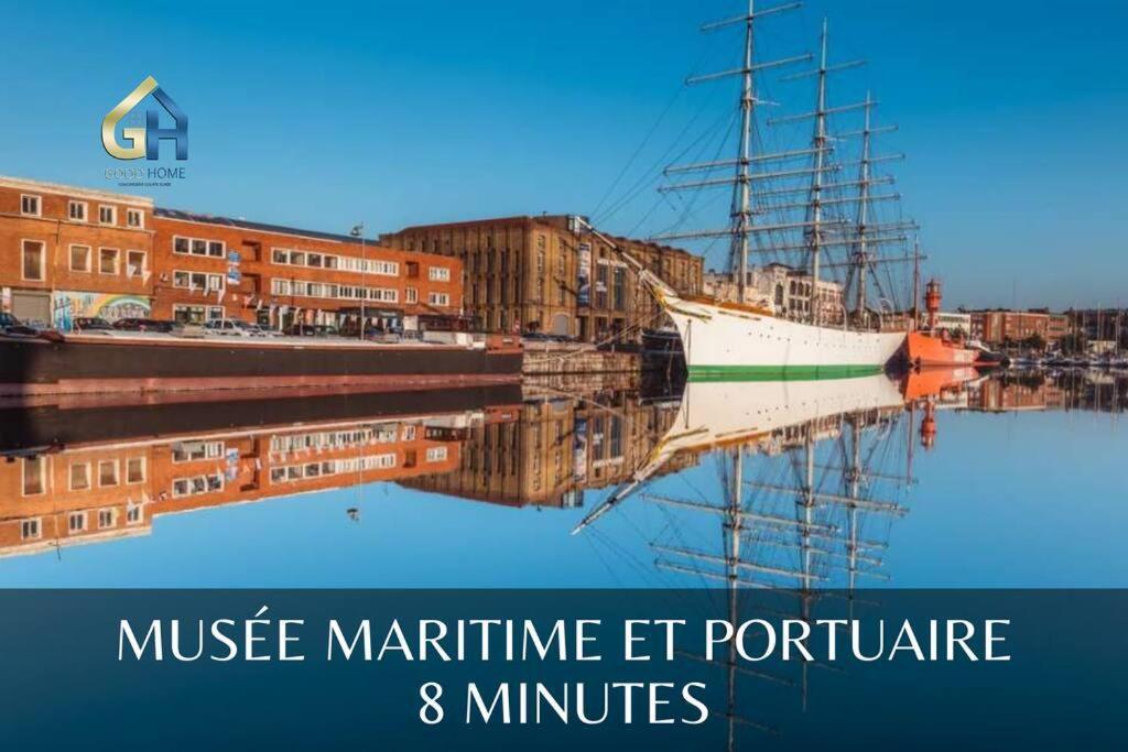 Villa Marine*La Capitainerie Coudekerque-Branche Екстериор снимка